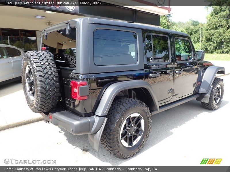 Black / Black 2020 Jeep Wrangler Unlimited Rubicon 4x4