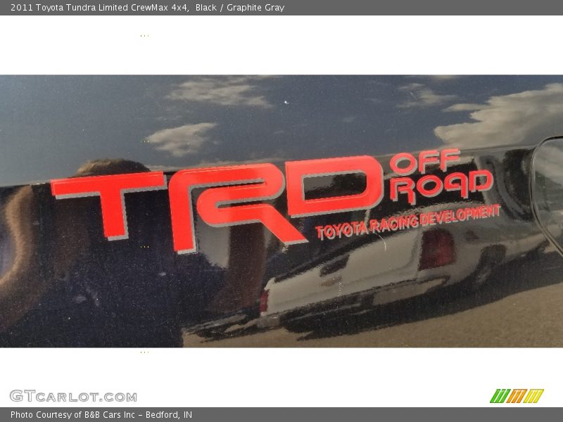 Black / Graphite Gray 2011 Toyota Tundra Limited CrewMax 4x4