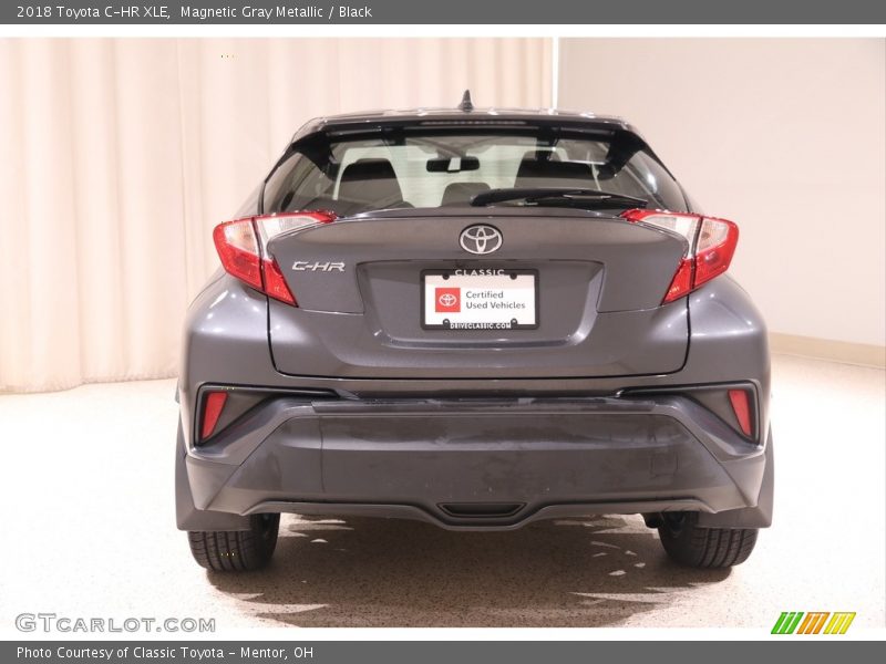 Magnetic Gray Metallic / Black 2018 Toyota C-HR XLE