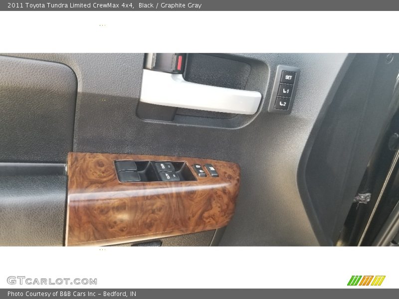Black / Graphite Gray 2011 Toyota Tundra Limited CrewMax 4x4