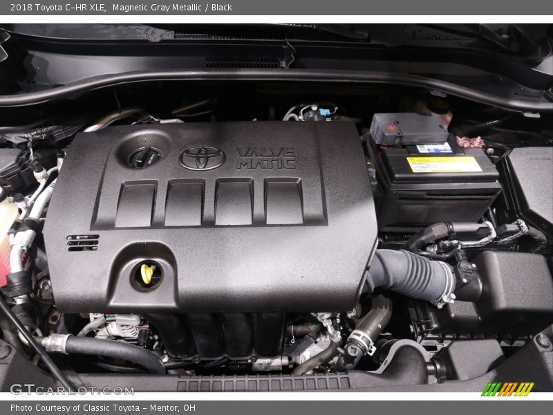 Magnetic Gray Metallic / Black 2018 Toyota C-HR XLE