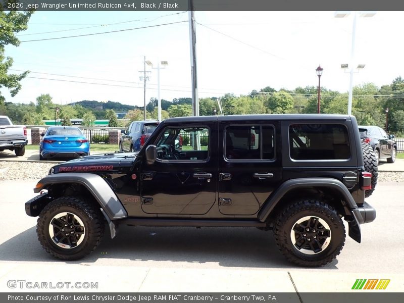 Black / Black 2020 Jeep Wrangler Unlimited Rubicon 4x4