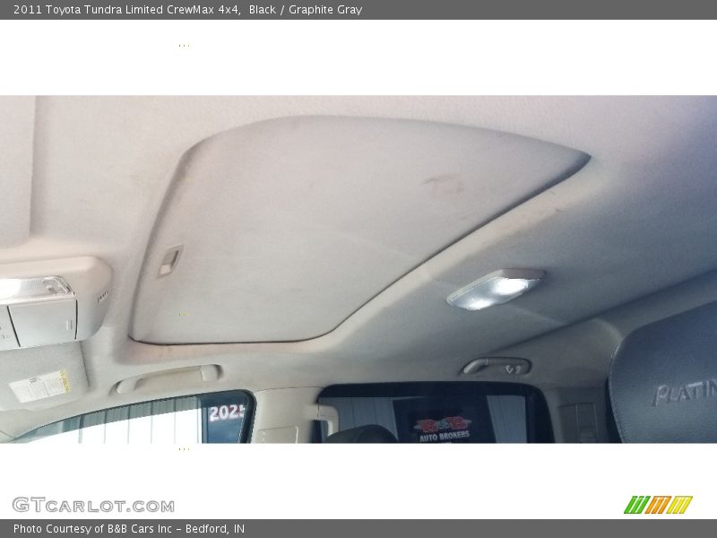Black / Graphite Gray 2011 Toyota Tundra Limited CrewMax 4x4