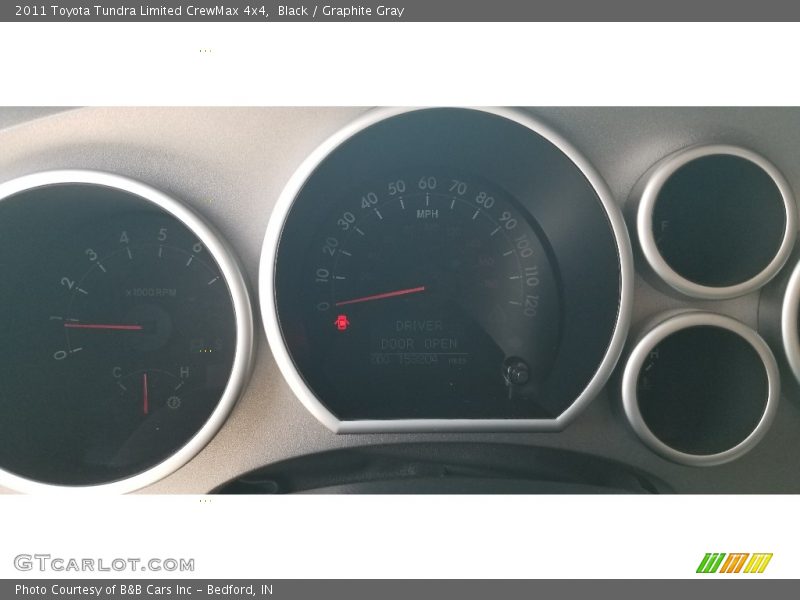 Black / Graphite Gray 2011 Toyota Tundra Limited CrewMax 4x4