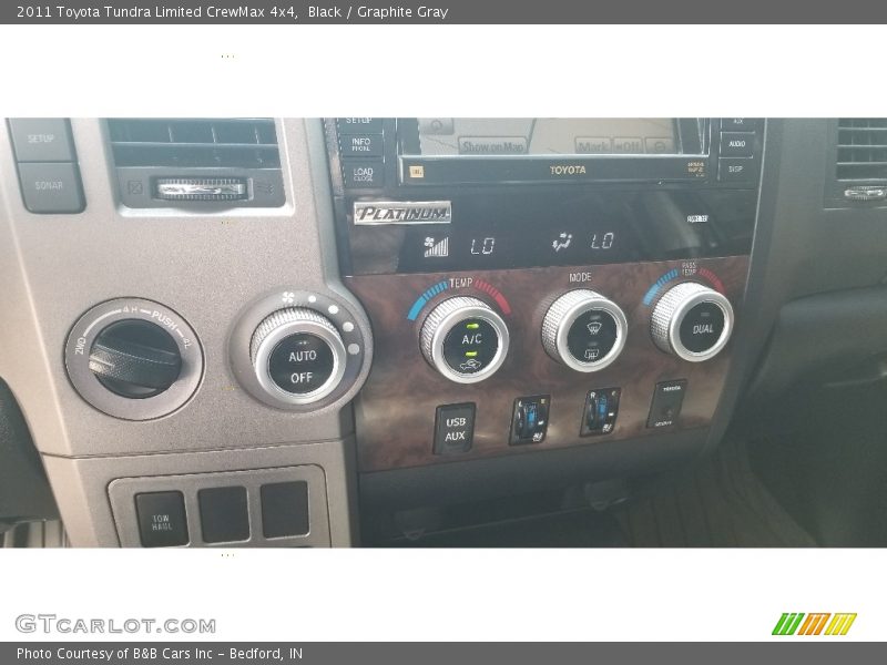 Black / Graphite Gray 2011 Toyota Tundra Limited CrewMax 4x4