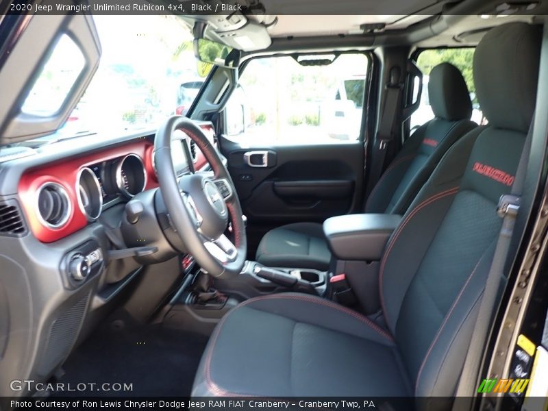 Black / Black 2020 Jeep Wrangler Unlimited Rubicon 4x4