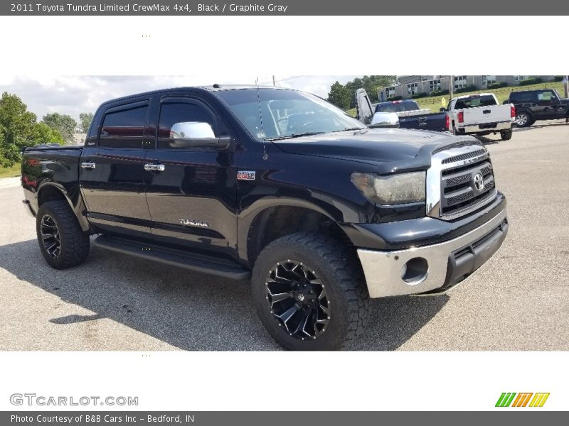 Black / Graphite Gray 2011 Toyota Tundra Limited CrewMax 4x4
