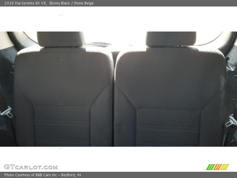 Ebony Black / Stone Beige 2016 Kia Sorento EX V6
