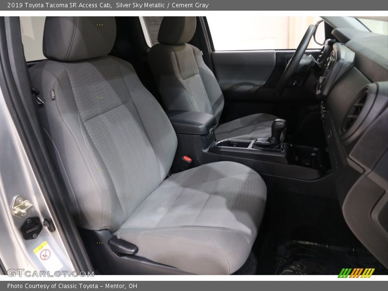 Silver Sky Metallic / Cement Gray 2019 Toyota Tacoma SR Access Cab