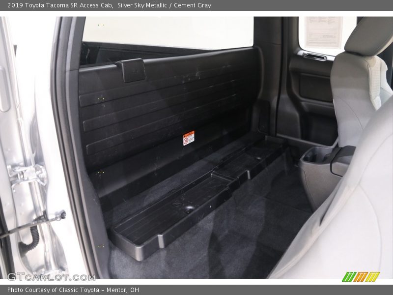 Silver Sky Metallic / Cement Gray 2019 Toyota Tacoma SR Access Cab