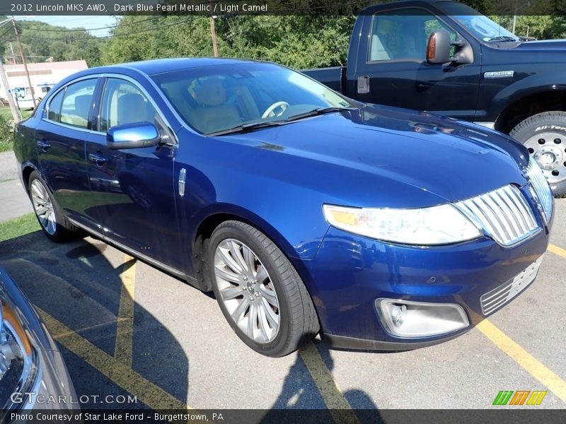 Front 3/4 View of 2012 MKS AWD