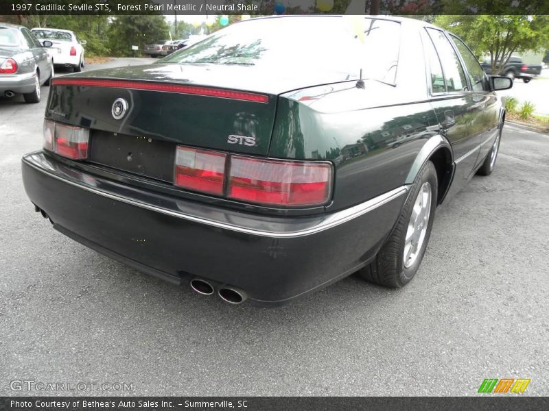 Forest Pearl Metallic / Neutral Shale 1997 Cadillac Seville STS