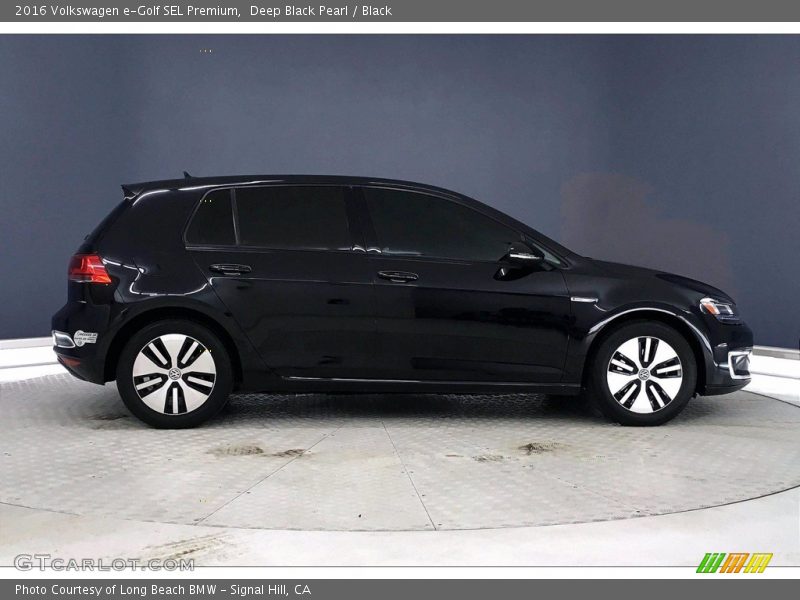  2016 e-Golf SEL Premium Deep Black Pearl