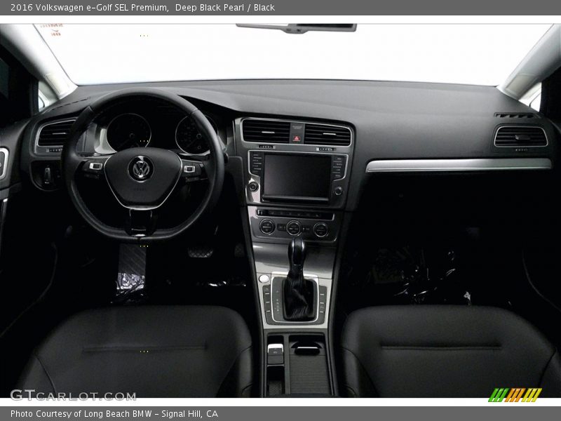  2016 e-Golf SEL Premium Black Interior