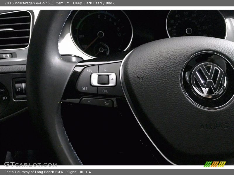  2016 e-Golf SEL Premium Steering Wheel