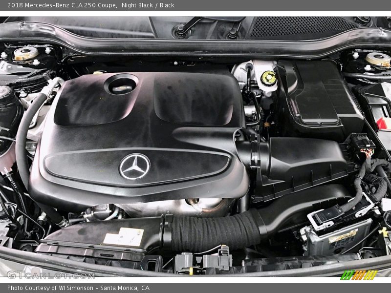 Night Black / Black 2018 Mercedes-Benz CLA 250 Coupe