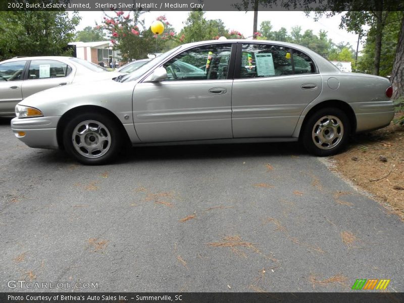Sterling Silver Metallic / Medium Gray 2002 Buick LeSabre Limited