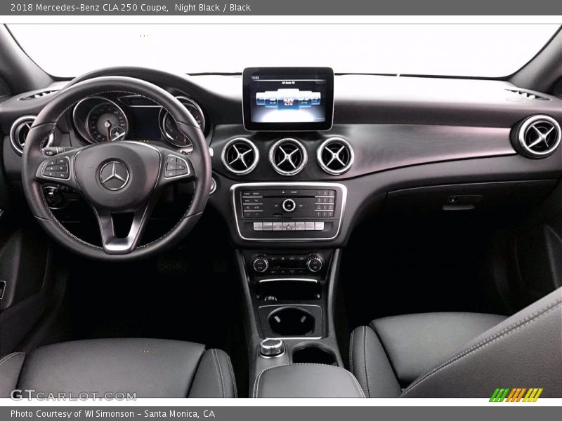 Night Black / Black 2018 Mercedes-Benz CLA 250 Coupe