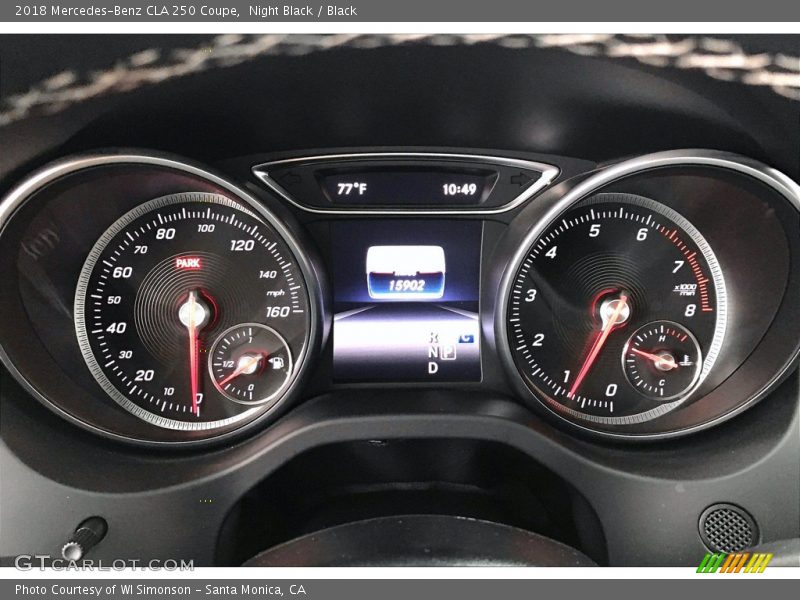 Night Black / Black 2018 Mercedes-Benz CLA 250 Coupe