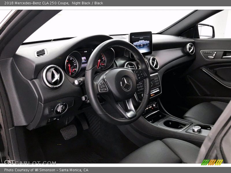 Night Black / Black 2018 Mercedes-Benz CLA 250 Coupe