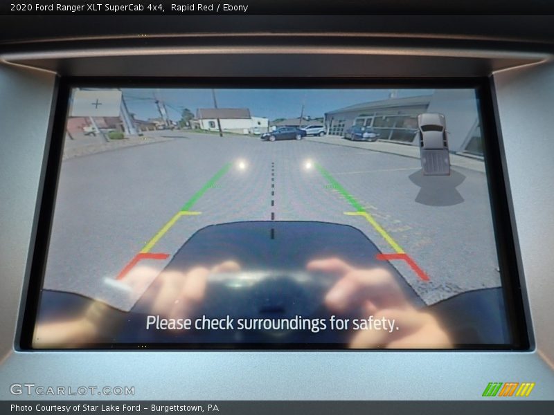 Rapid Red / Ebony 2020 Ford Ranger XLT SuperCab 4x4