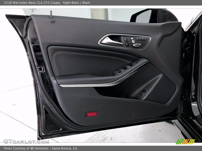 Night Black / Black 2018 Mercedes-Benz CLA 250 Coupe