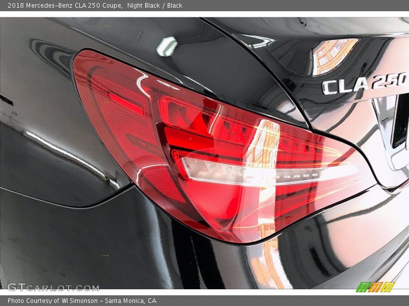 Night Black / Black 2018 Mercedes-Benz CLA 250 Coupe