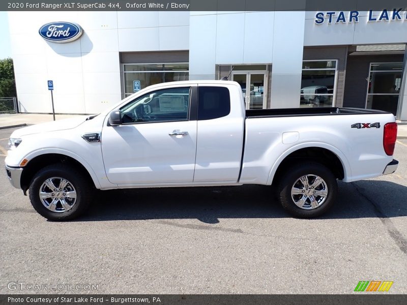Oxford White / Ebony 2020 Ford Ranger XLT SuperCab 4x4