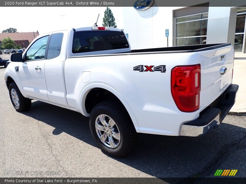 Oxford White / Ebony 2020 Ford Ranger XLT SuperCab 4x4