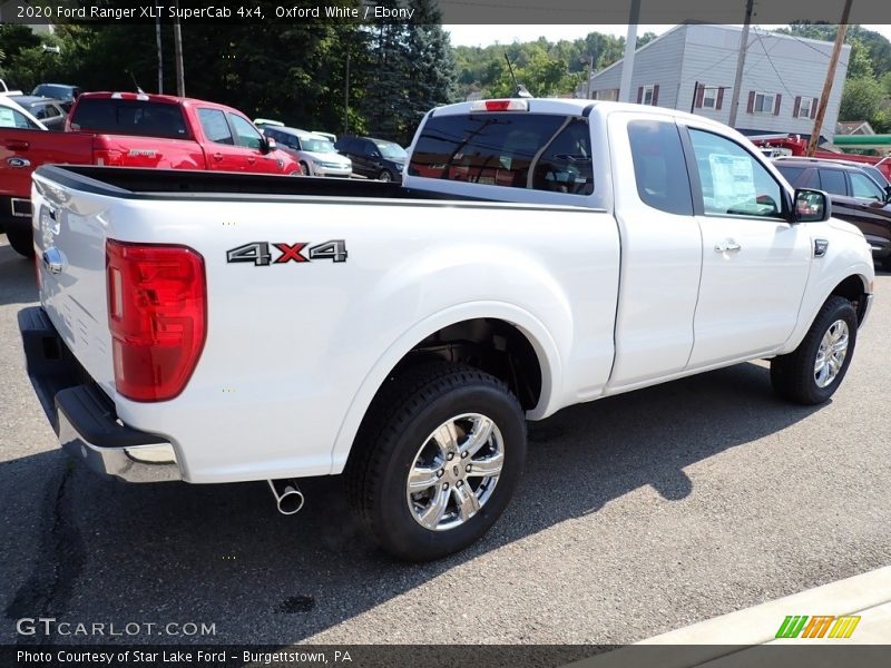 Oxford White / Ebony 2020 Ford Ranger XLT SuperCab 4x4
