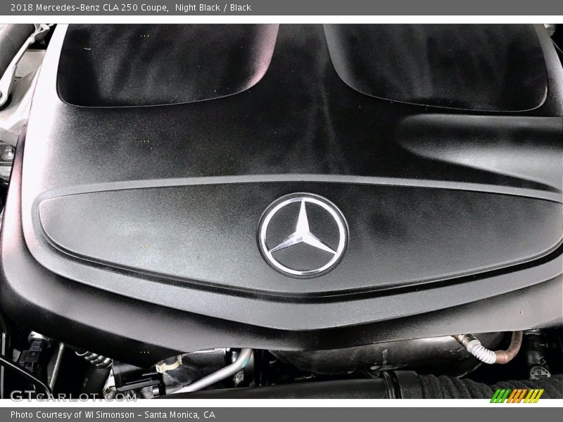 Night Black / Black 2018 Mercedes-Benz CLA 250 Coupe