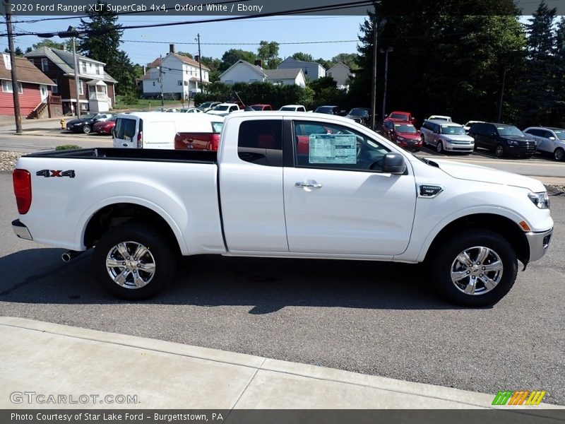 Oxford White / Ebony 2020 Ford Ranger XLT SuperCab 4x4