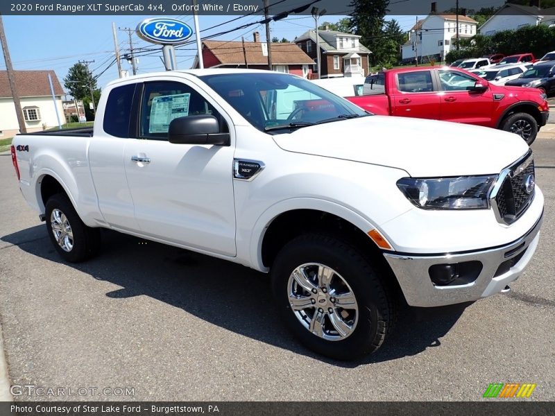 Oxford White / Ebony 2020 Ford Ranger XLT SuperCab 4x4