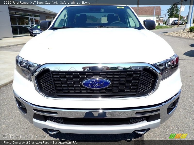 Oxford White / Ebony 2020 Ford Ranger XLT SuperCab 4x4