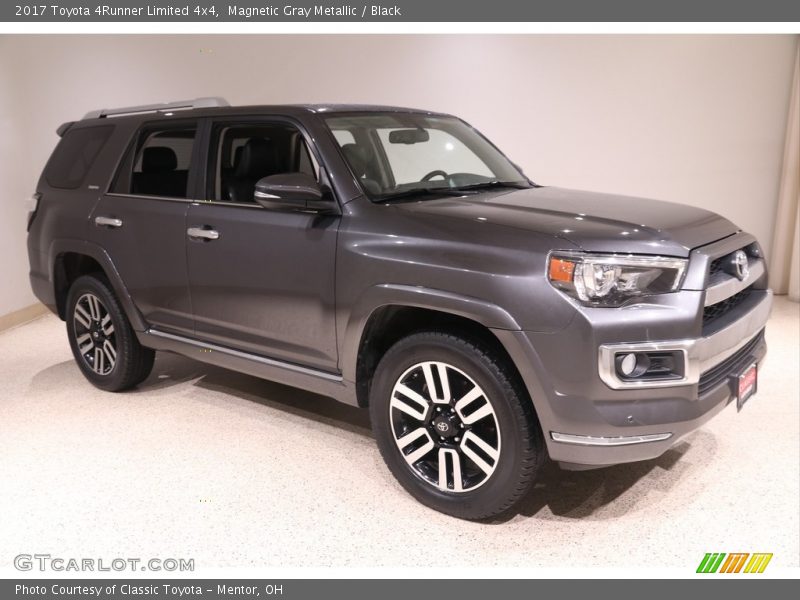 Magnetic Gray Metallic / Black 2017 Toyota 4Runner Limited 4x4