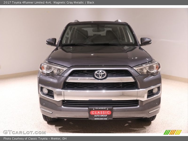 Magnetic Gray Metallic / Black 2017 Toyota 4Runner Limited 4x4