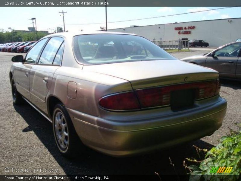 Light Sandrift Metallic / Taupe 1998 Buick Century Custom