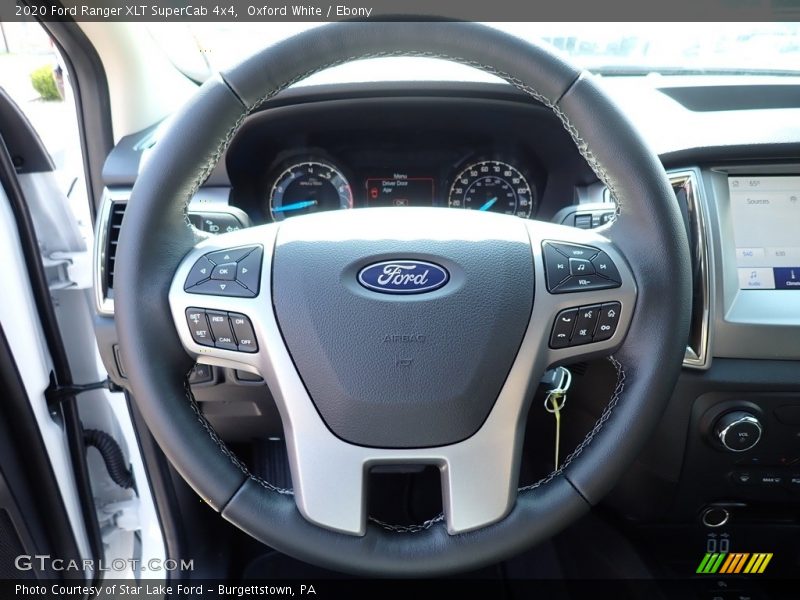 Oxford White / Ebony 2020 Ford Ranger XLT SuperCab 4x4