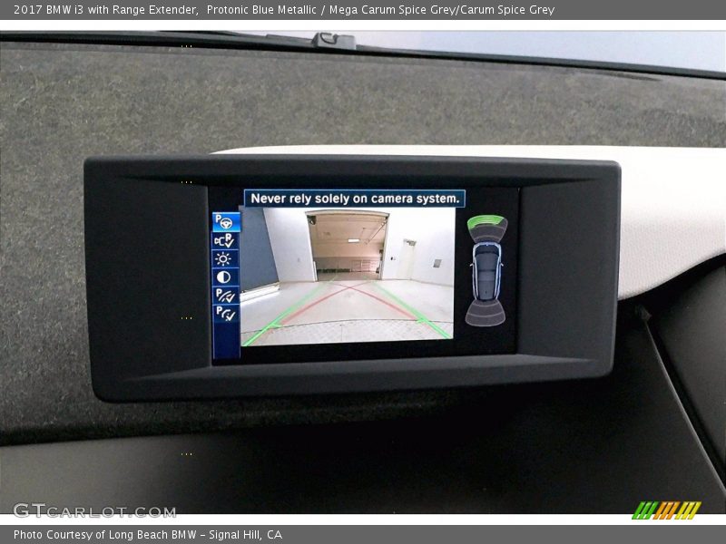 Protonic Blue Metallic / Mega Carum Spice Grey/Carum Spice Grey 2017 BMW i3 with Range Extender