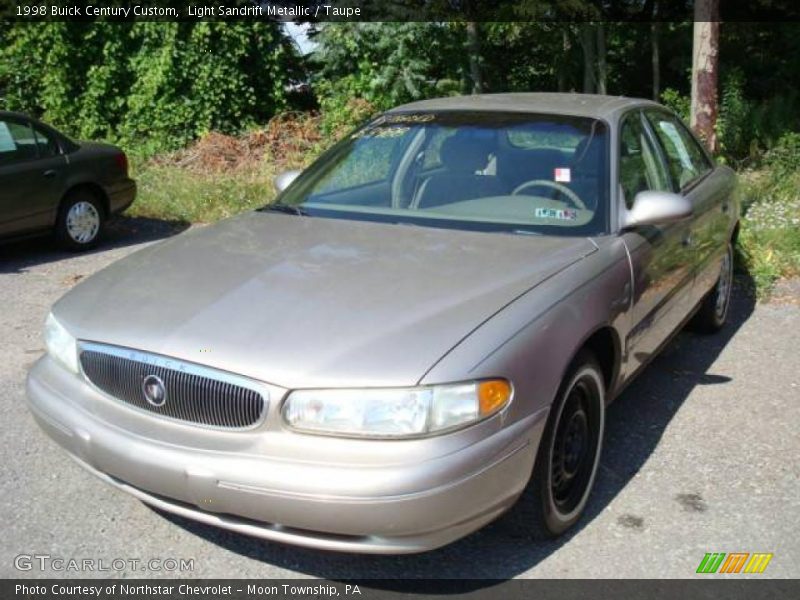 Light Sandrift Metallic / Taupe 1998 Buick Century Custom