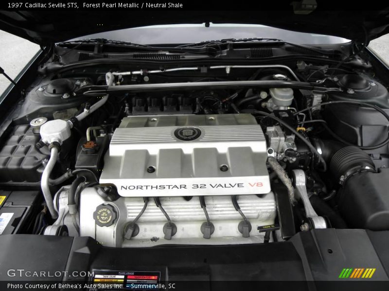 Forest Pearl Metallic / Neutral Shale 1997 Cadillac Seville STS