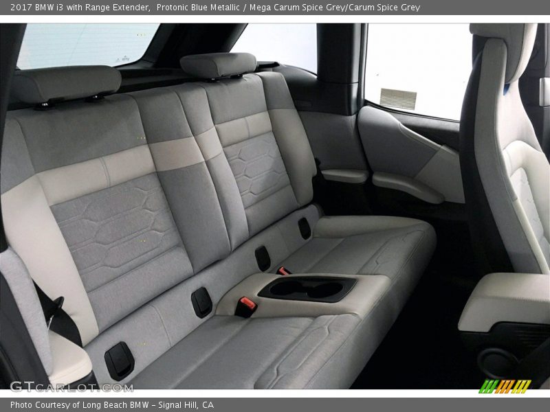Protonic Blue Metallic / Mega Carum Spice Grey/Carum Spice Grey 2017 BMW i3 with Range Extender