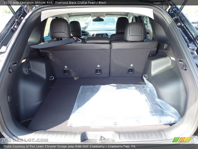 Diamond Black Crystal Pearl / Black 2020 Jeep Cherokee Altitude 4x4