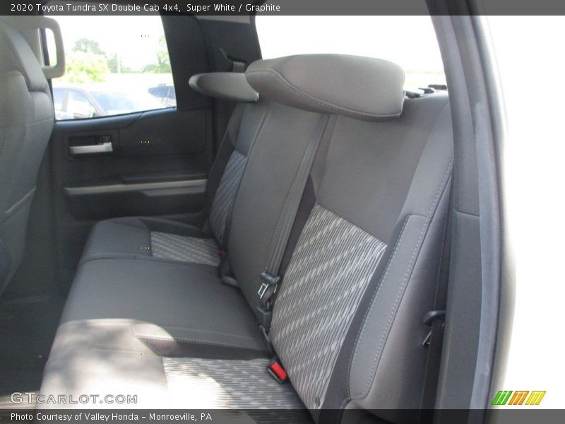 Super White / Graphite 2020 Toyota Tundra SX Double Cab 4x4