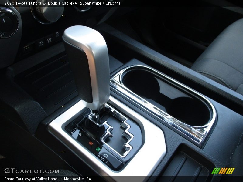 Super White / Graphite 2020 Toyota Tundra SX Double Cab 4x4