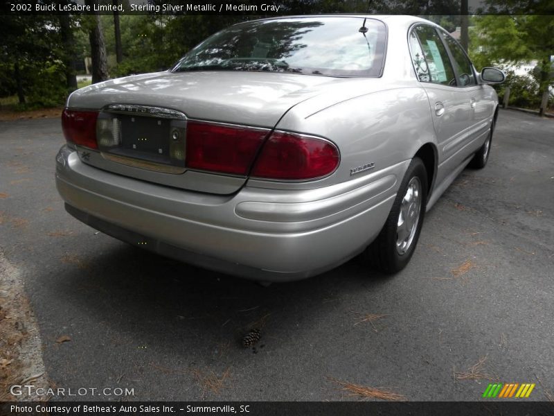 Sterling Silver Metallic / Medium Gray 2002 Buick LeSabre Limited