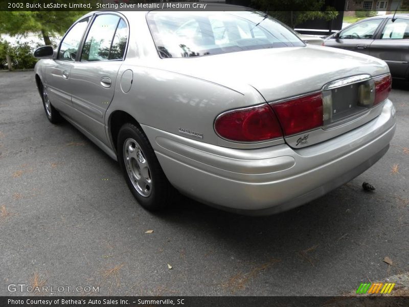 Sterling Silver Metallic / Medium Gray 2002 Buick LeSabre Limited