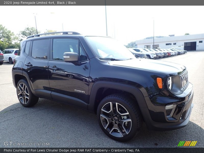 Black / Black 2020 Jeep Renegade Limited 4x4