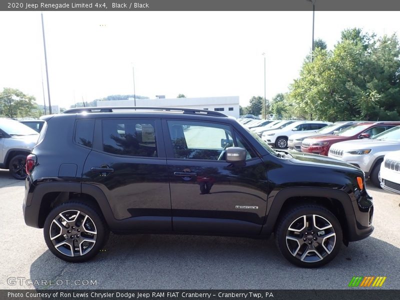 Black / Black 2020 Jeep Renegade Limited 4x4