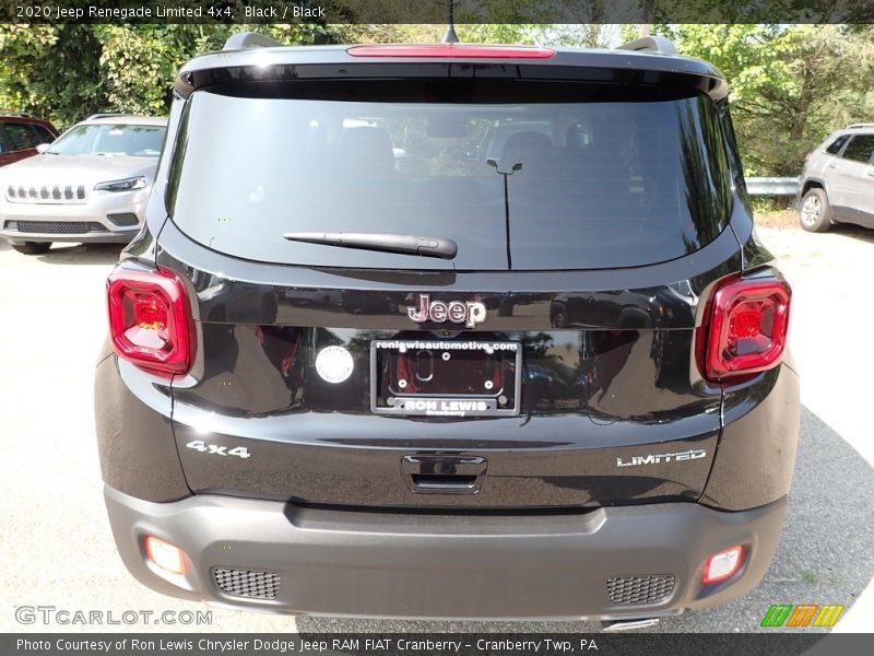Black / Black 2020 Jeep Renegade Limited 4x4